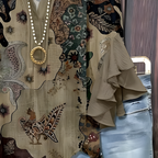 Phoenix | Elegant Blouse with Patterns